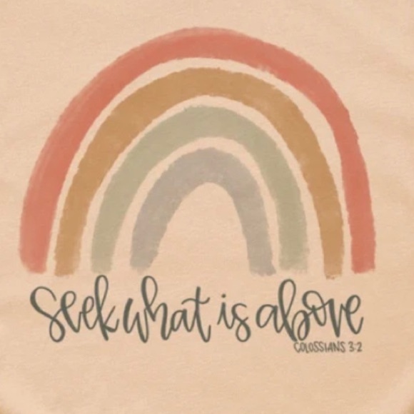 Seek What Is Above tshirt - Picture 1 of 4